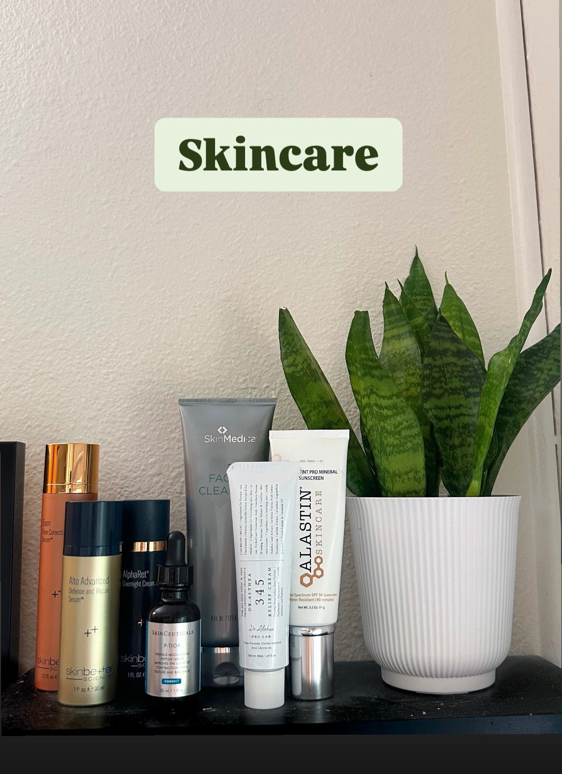 1. Cleanser
2. Retinol/Retinoid/Tretinoin
3. Peptide or Vitamin C
4. Moisturizer
5. SPF

#LTKFindsUnder50 #LTKBeauty