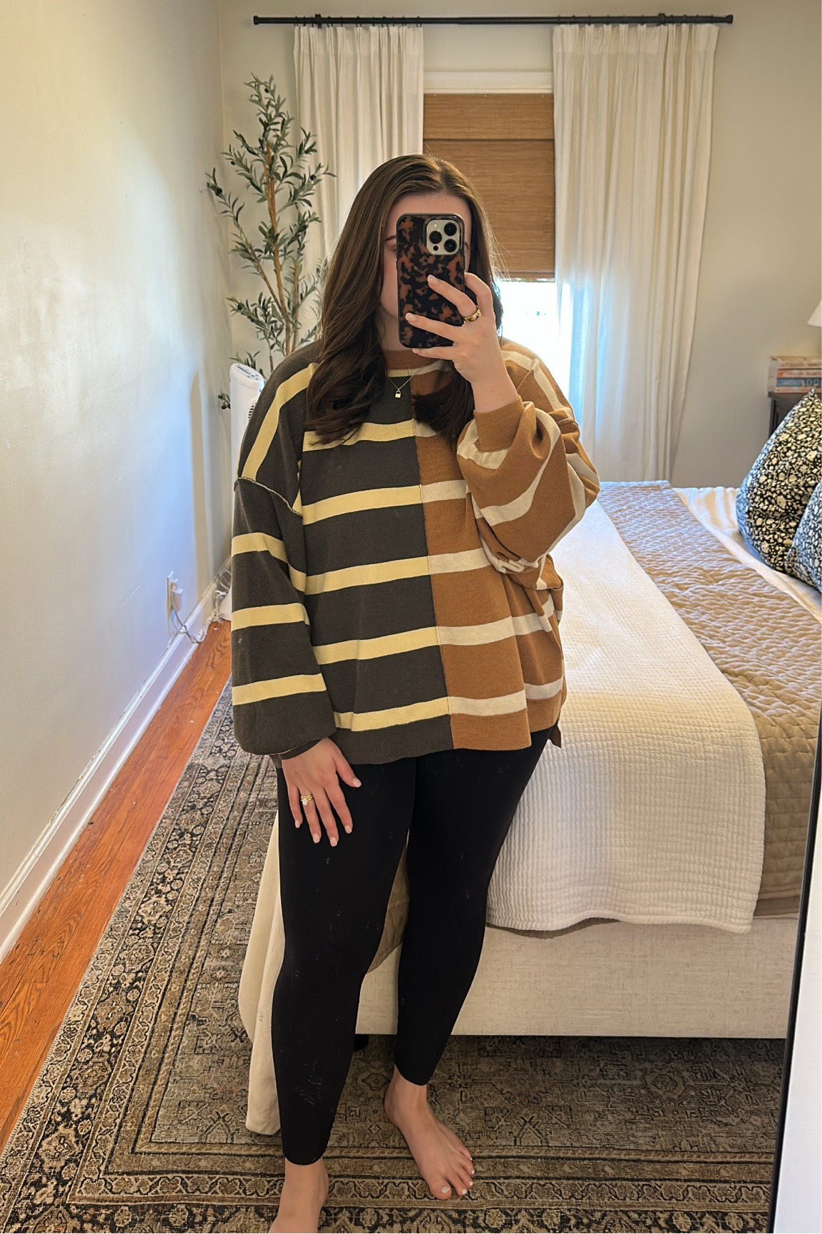 love this oversized free people sweater! wearing a size medium 

#LTKmidsize #LTKSeasonal