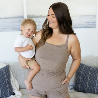 Bamboo Lounge Around Nursing & Maternity Tank | Kindred Bravely