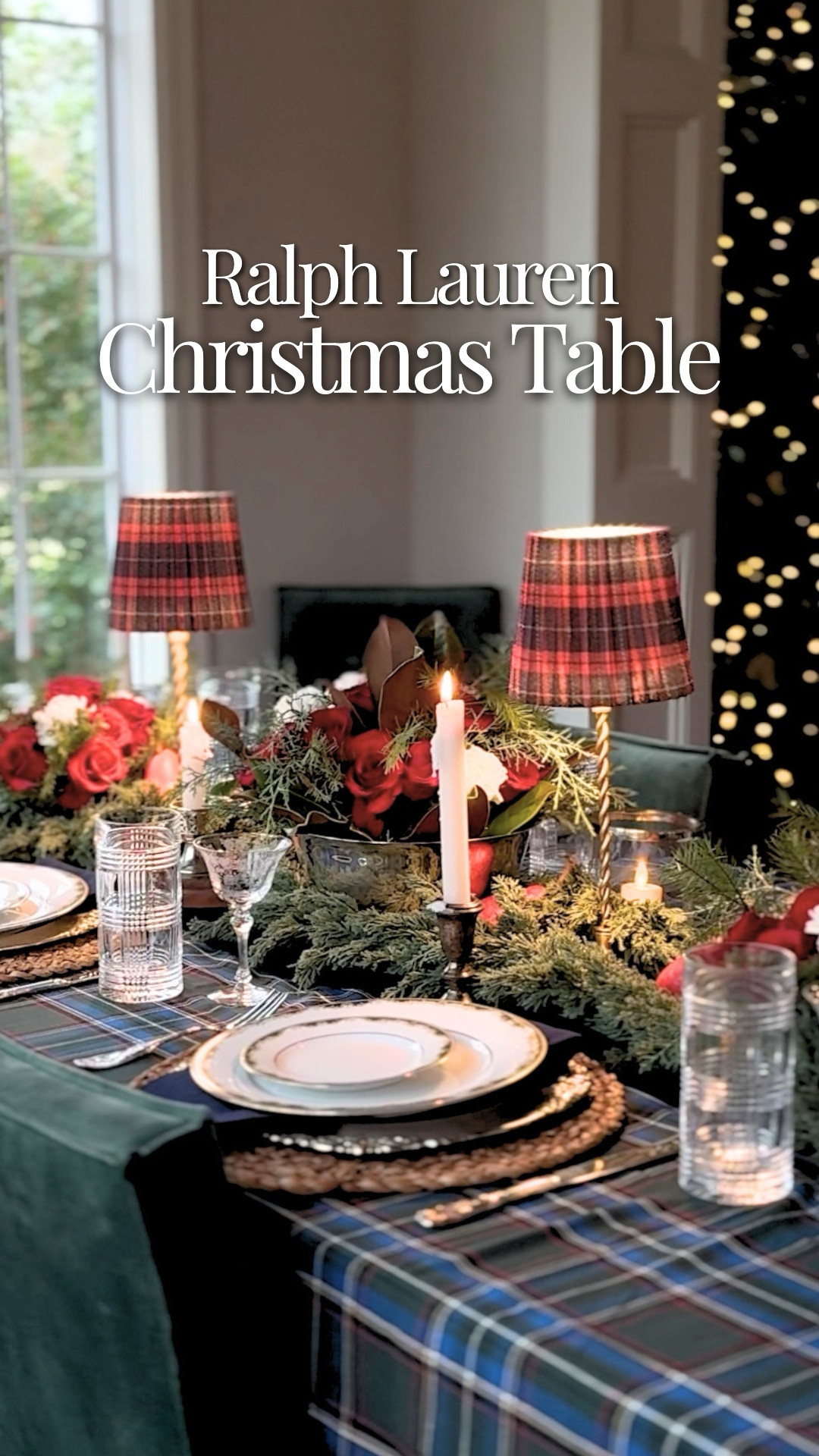 If you want that classic, collected Ralph Lauren Christmas vibe, it’s all in the layers.

Velvet, tartan, silver, warm light, and full Christmas florals — I’ve linked my favorites so you can bring the look home. 🤍

Shop the table:

#LTKHoliday #LTKSeasonal #LTKHome