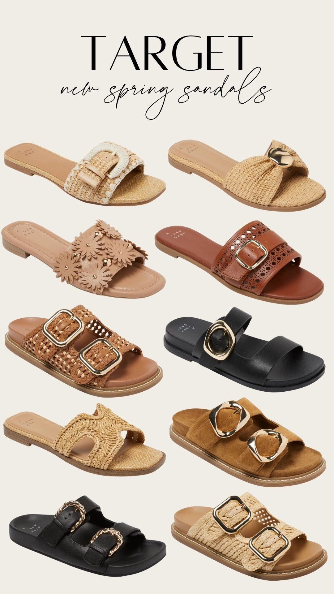 Spring sandals at @Target 