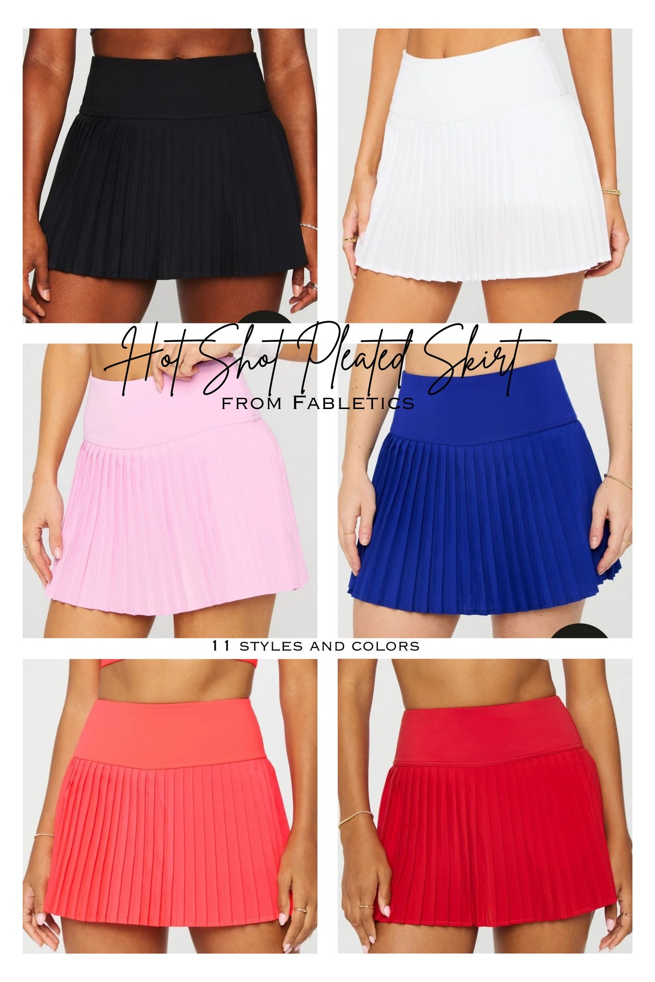 Fabletics Hot Shot Pleated Skirt
I could do a size small or medium

Measurements: 32DD, waist 26/27, 5’7

#LTKActive