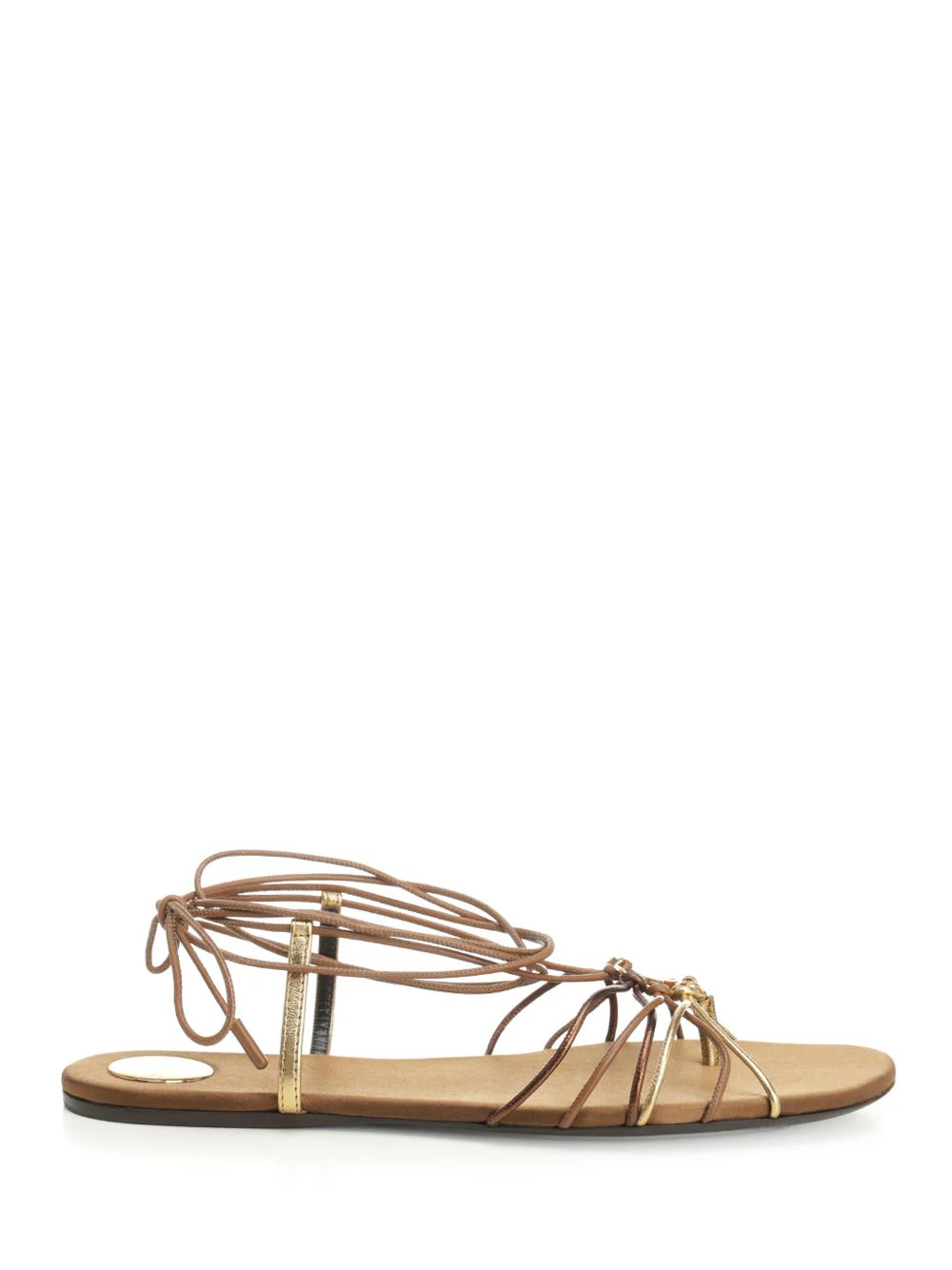 Babylone Sandals Brown | Wanan Luxury (ES)