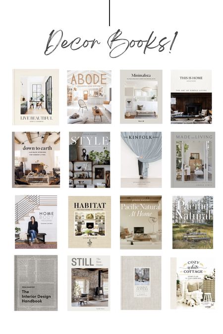Favorite decor books! These are great for shelf styling, coffee tables and console tables!

Tabletop decor, design books, shelf decor, coffee table decor, console table decor, books, home decor, decor finds, interior design help, free designs, design boards, mood boards

#LTKhome #LTKstyletip