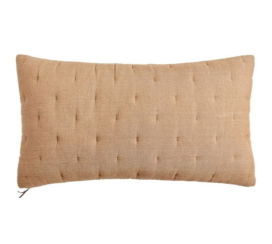 Everyday Linen Comfort Quilted Shams | Pottery Barn (US)