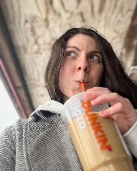 Although the products tagged are not the Dunkin I’m currently drinking, I’ve tagged some Dunkin coffee drinks here for you! #CoffeeQueen #TheBanannieDiaries 

#LTKfindsunder50