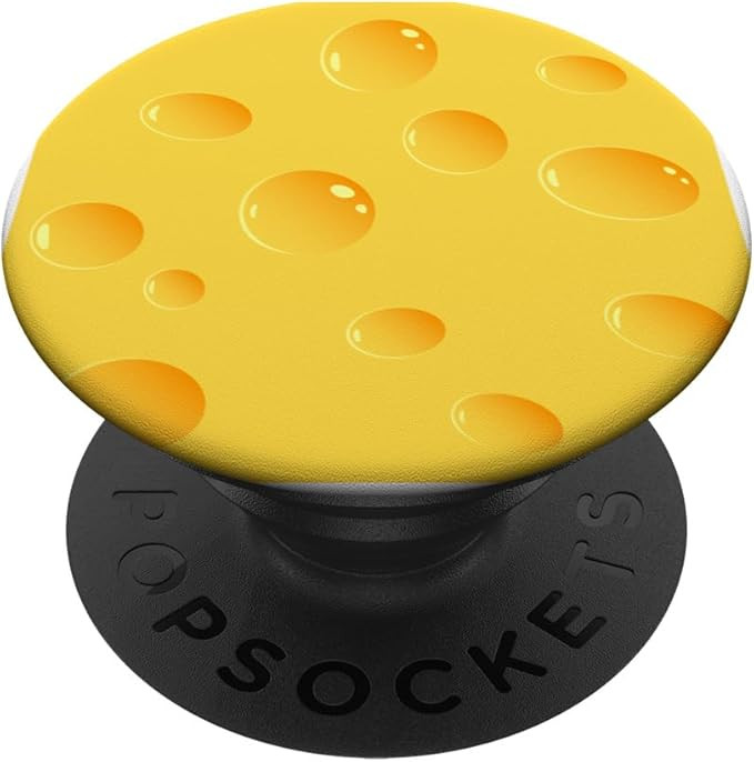 Green Bay Football Fan Yellow Cheese Wheel Lovers PopSockets PopGrip: Swappable Grip for Phones &... | Amazon (US)