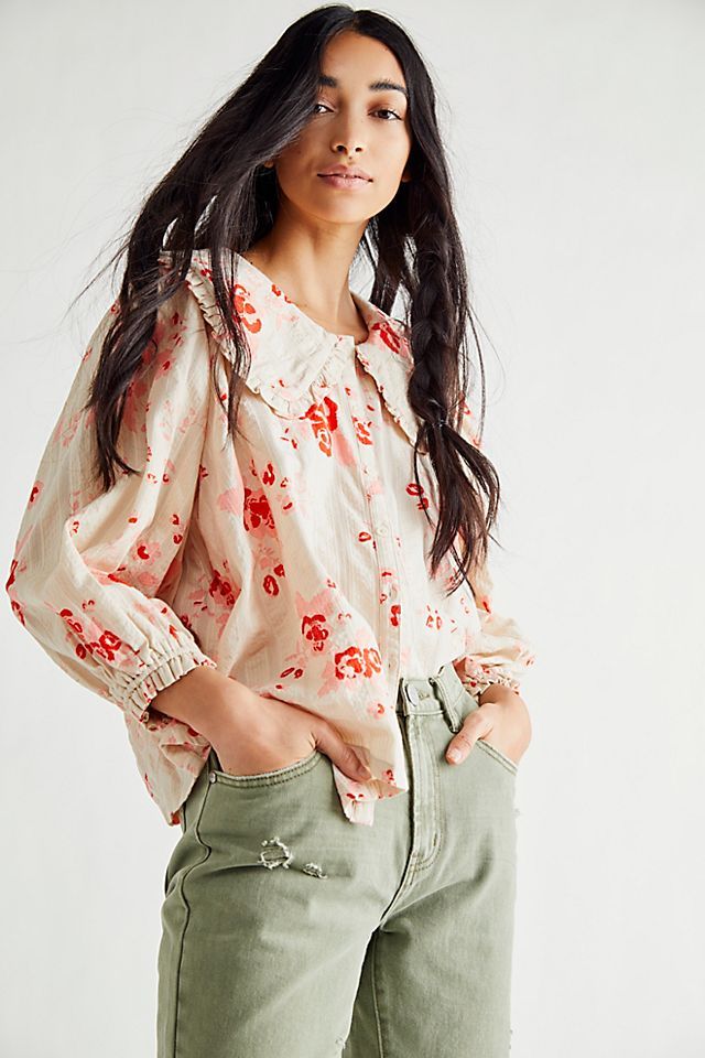 Blushing Blossom Blouse | Free People (Global - UK&FR Excluded)