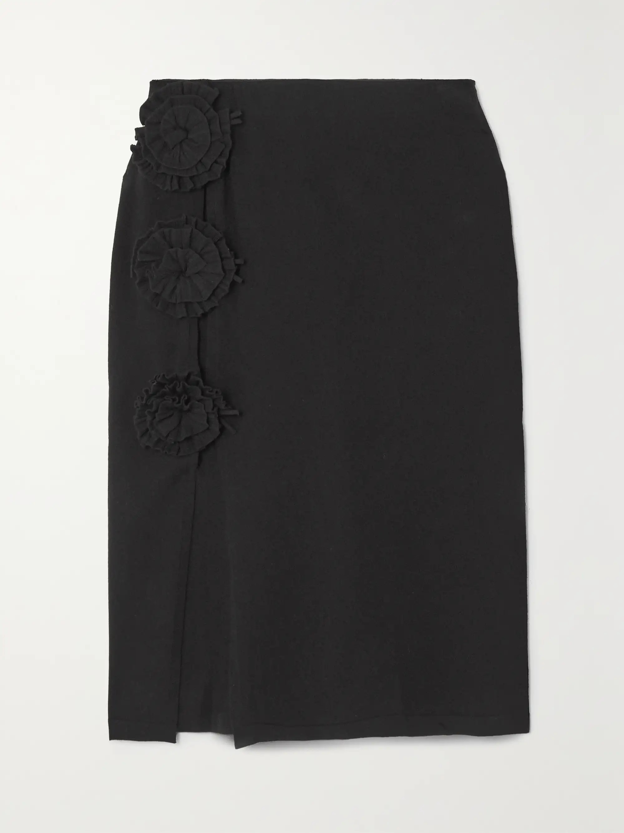 Embellished stretch-knit midi skirt | NET-A-PORTER (UK & EU)