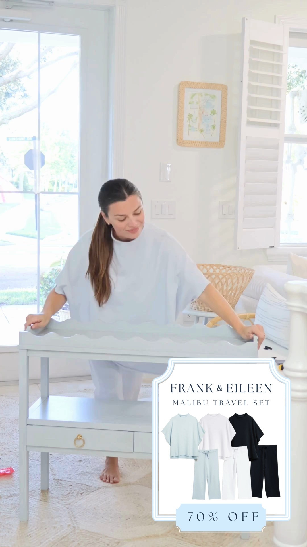 My favorite lounge sets are 70% off right now during Frank & Eileen’s warehouse sale!! Going on right now for Black Friday ✨🩵 best travel sets + great separates

#LTKGiftGuide #LTKSaleAlert #LTKootd