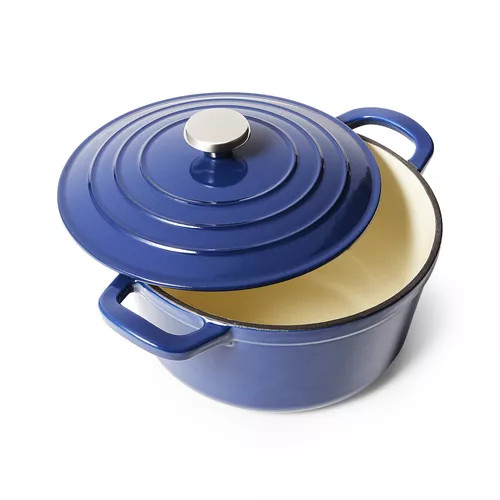Sur La Table Enameled Cast Iron Round Dutch Oven, 5 qt. | Sur La Table