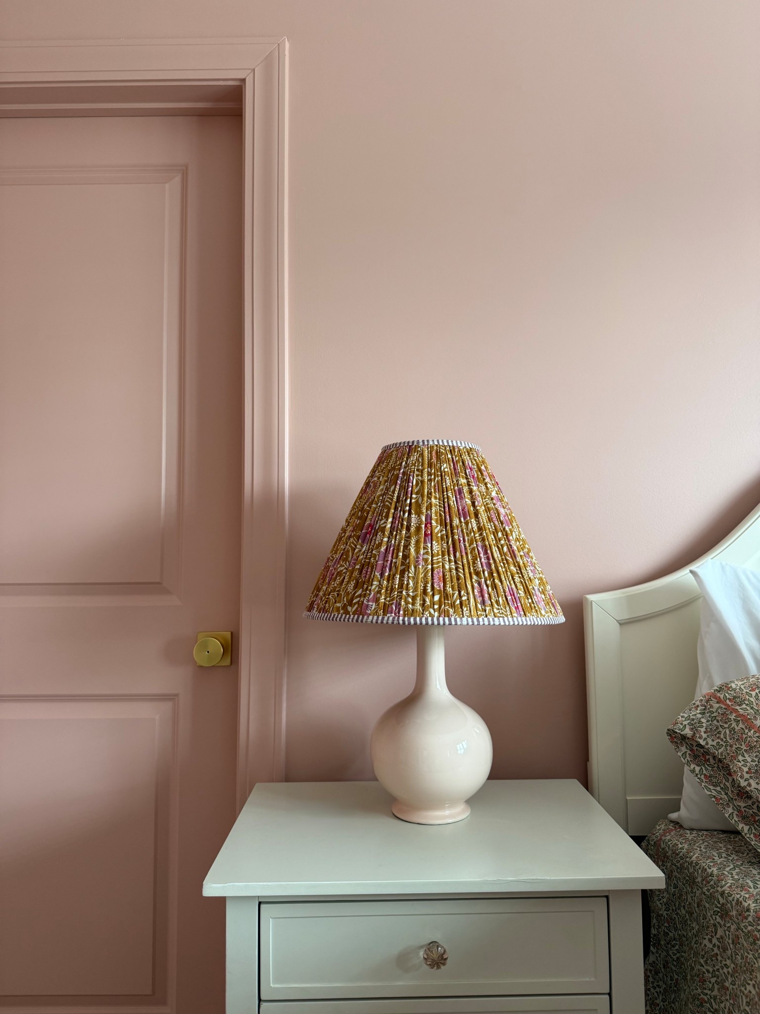 Soft, cozy bedroom details with warm pink walls and layered textures 💗 This space features decor from Anthropologie and West Elm, paired with the dreamiest blush paint — Rosetta by Benjamin Moore. Perfect for creating a calm, feminine space with timeless charm.

#LTKhome #LTKstyle #bedroomdecor #pinkwalls #BenjaminMoore #Rosetta #AnthropologieHome #WestElm #cozyhome #homedecor #interiorstyle #bedroominspo #neutralhome #colorinspiration #southernhome #girlsbedroom #teengirlbedroom 