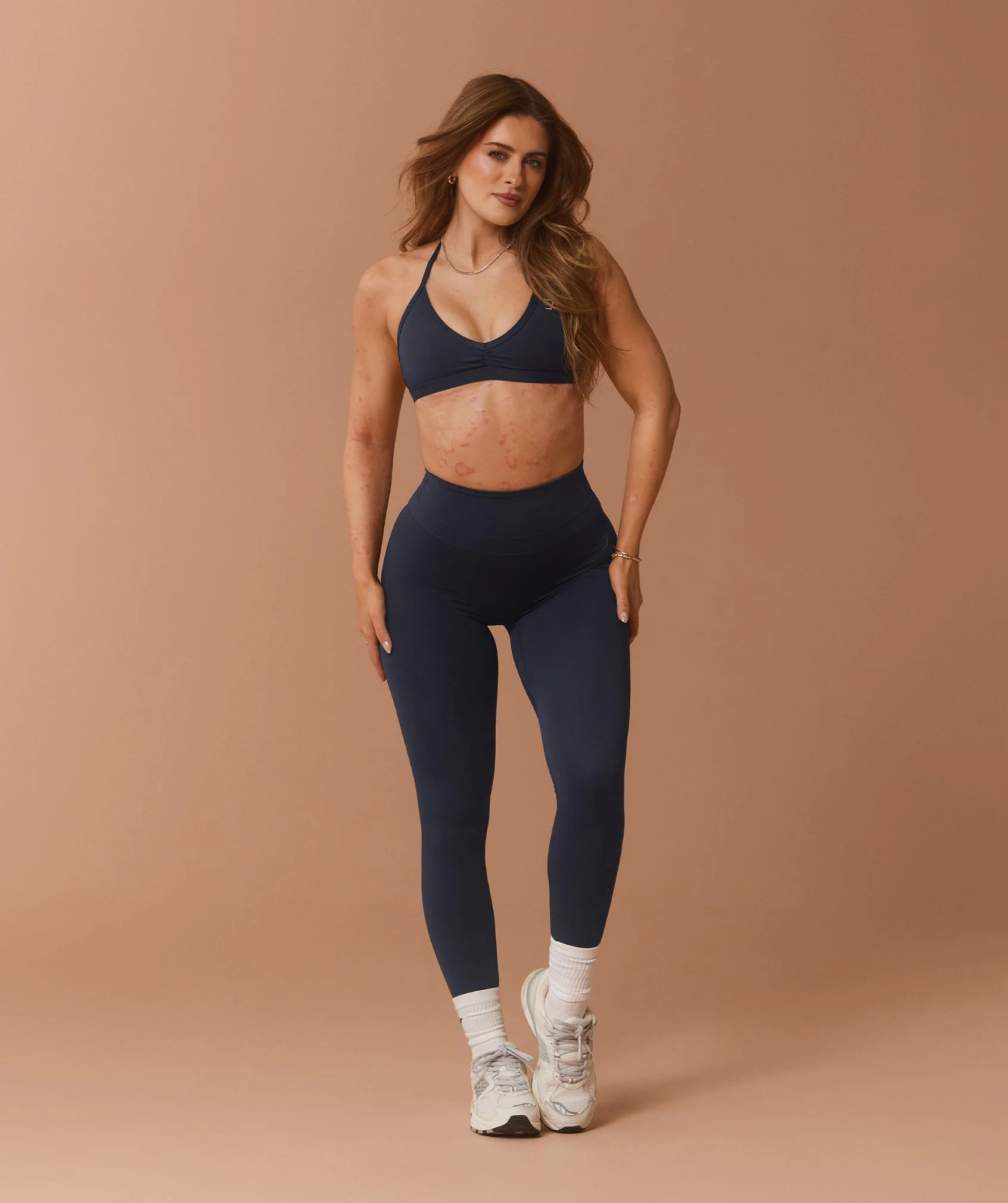 Gymshark Whitney Leggings - Heavy Blue | Gymshark CA