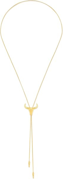 YUJIE Western Cowgirl Lariat Necklace for Women Bolo Tie Necklace | Amazon (US)