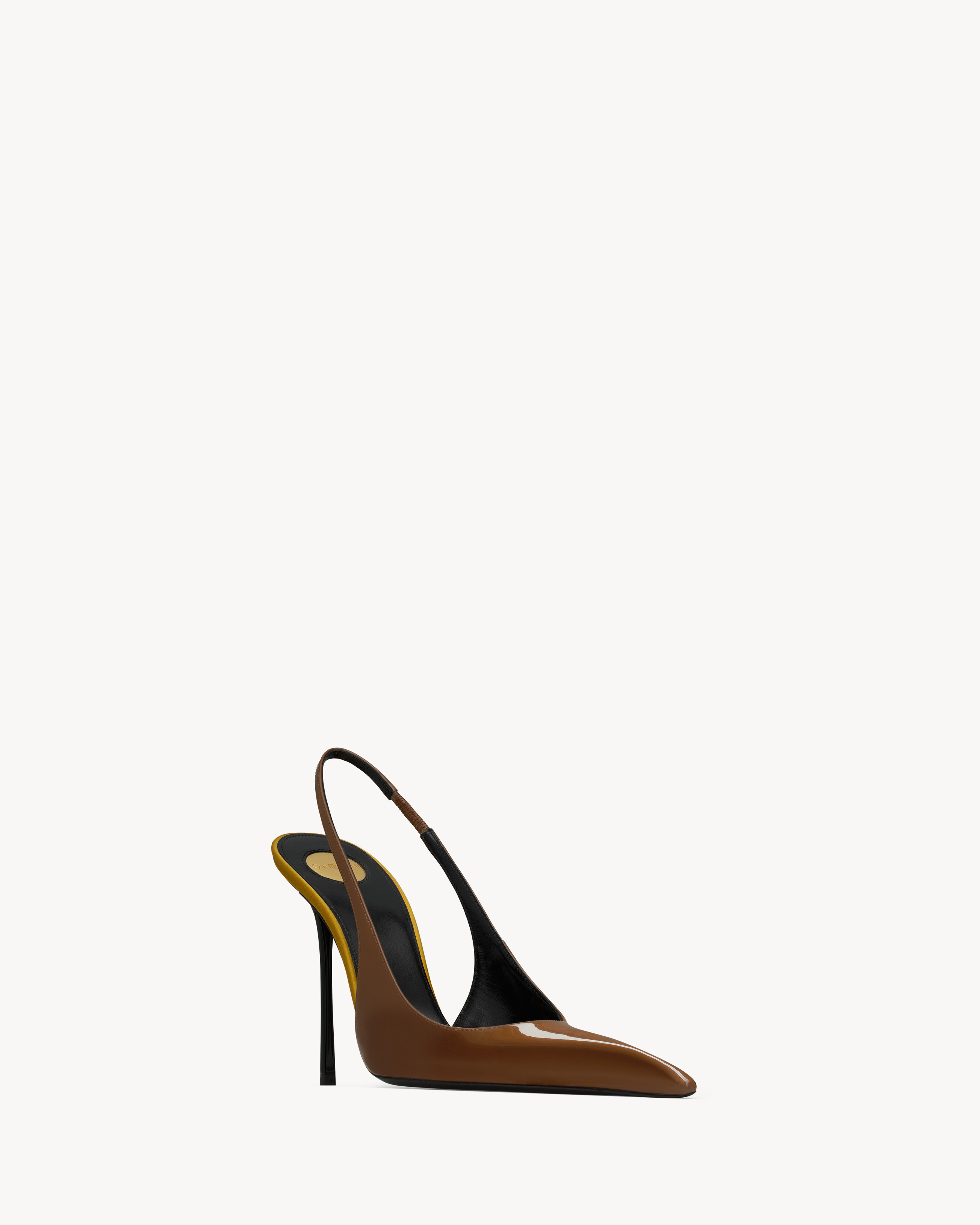 AMALIA slingback pumps in patent leather | Saint Laurent Inc. (Global)