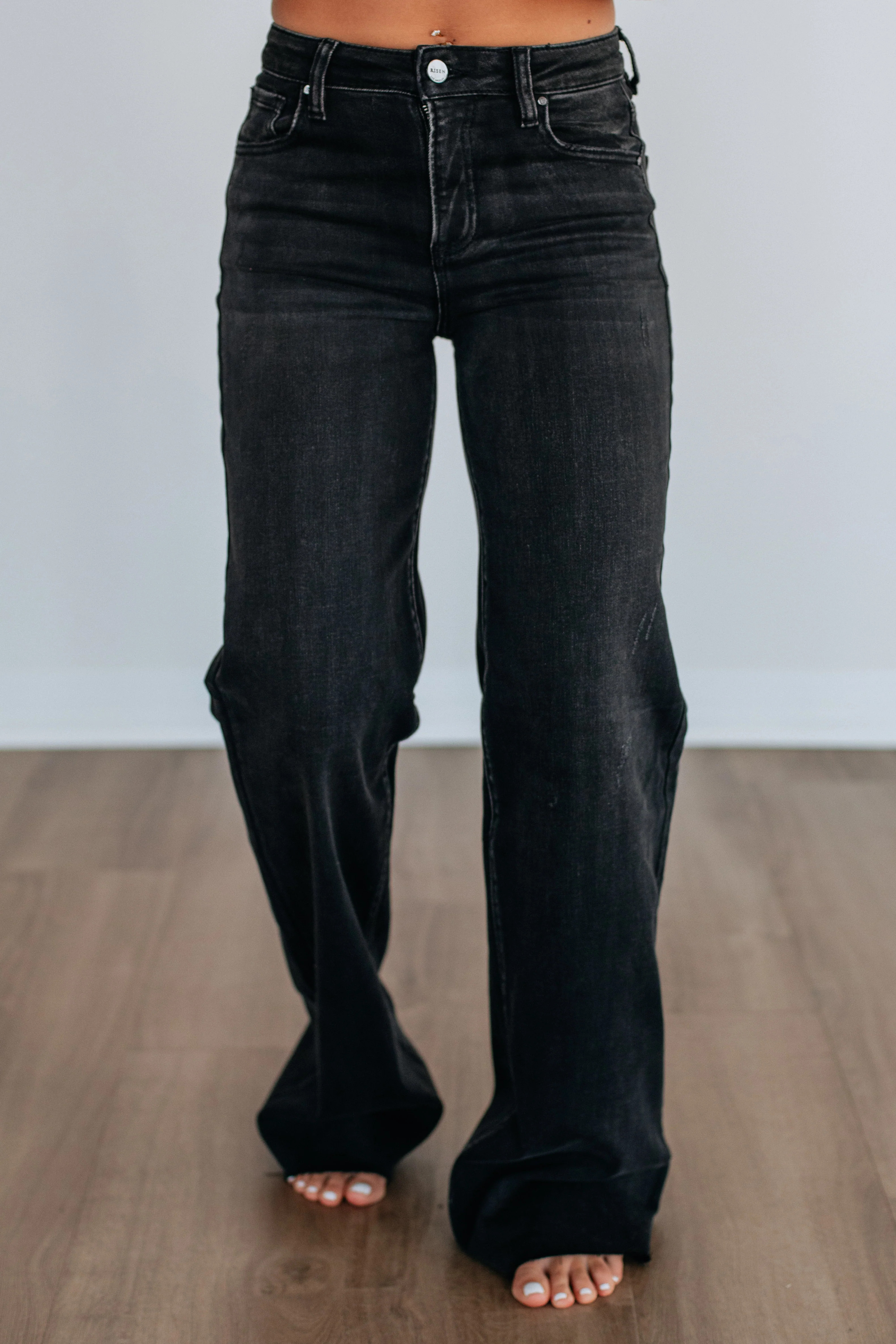 Stormie Risen Jeans - Vintage Black | Wild Oak Boutique