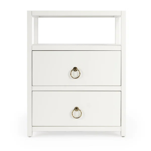 Elin Solid + Manufactured Wood Nightstand | Wayfair North America