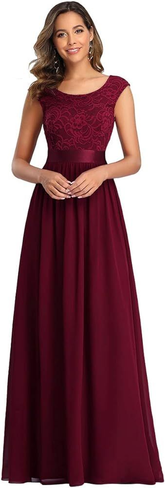 Ever-Pretty Women's Women's Ruched Empire Wasit Bridesmaid Dresses 0646 | Amazon (US)