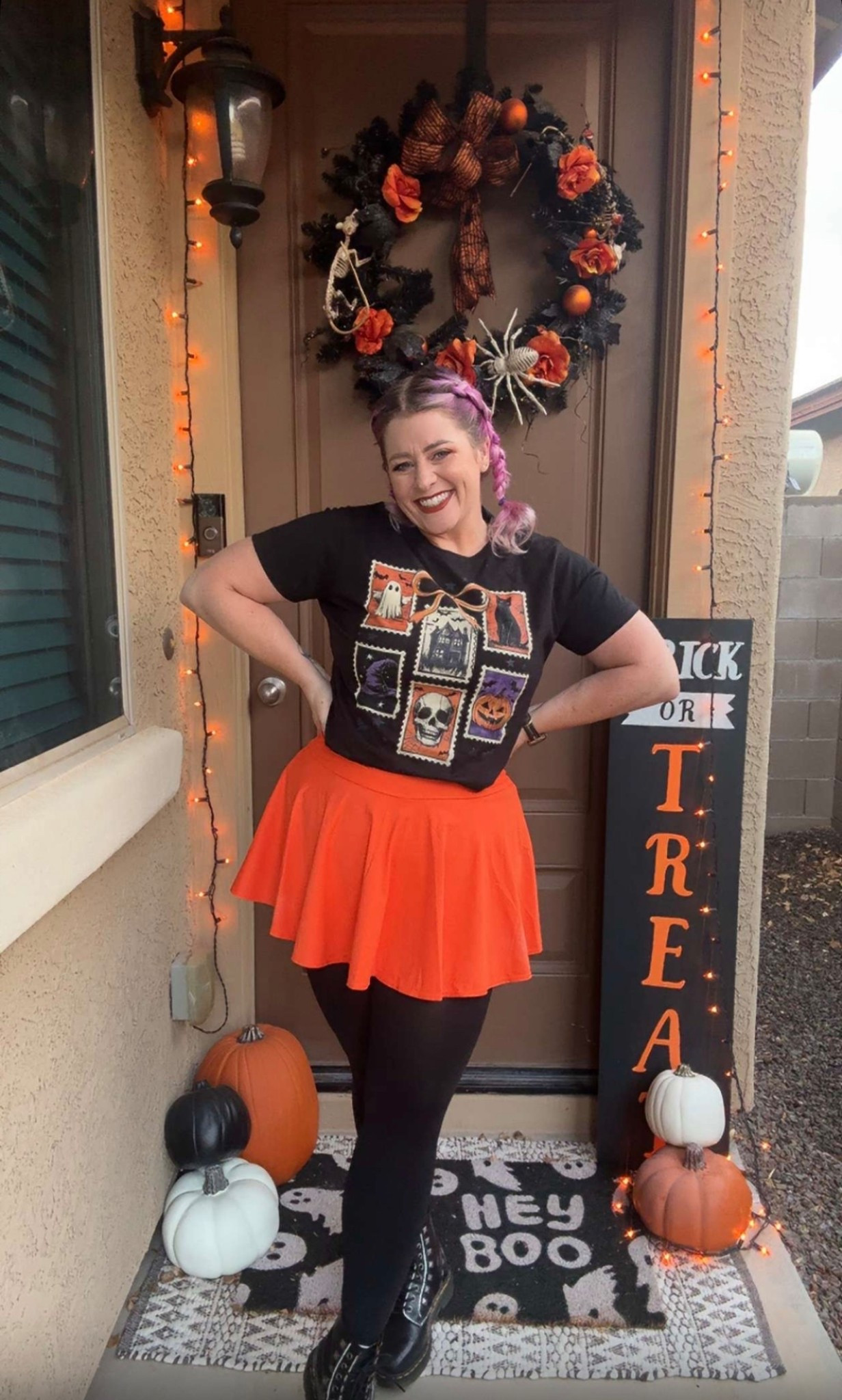 Perfect outfit for Halloween timee

#LTKFallSale #LTKFindsUnder50 #LTKSeasonal