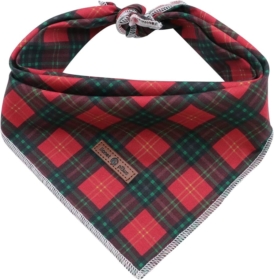 Lionet Paws Dog Bandana for Small Medium Large Dogs, Cat Dog Kerchief Dog Triangle Bibs Scarf for... | Amazon (US)