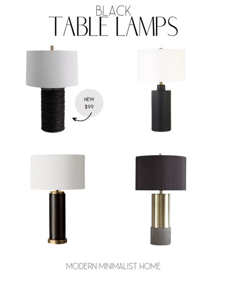 Obsessed with these black table lamps. The texture on the first one is beautiful and a great way to bring subtle texture to a room. 


Lamp, lamp shade, lampshades, lamps, floor lamp, table lamp, target lamp, wayfair lamp, amazon lamp, black lamp, table lamp, nightstand lamp, Home, home decor, home decor on a budget, home decor living room, modern home, modern home decor, modern organic, Amazon, wayfair, wayfair sale, target, target home, target finds, affordable home decor, cheap home decor, sales

#LTKFind #LTKhome #LTKstyletip