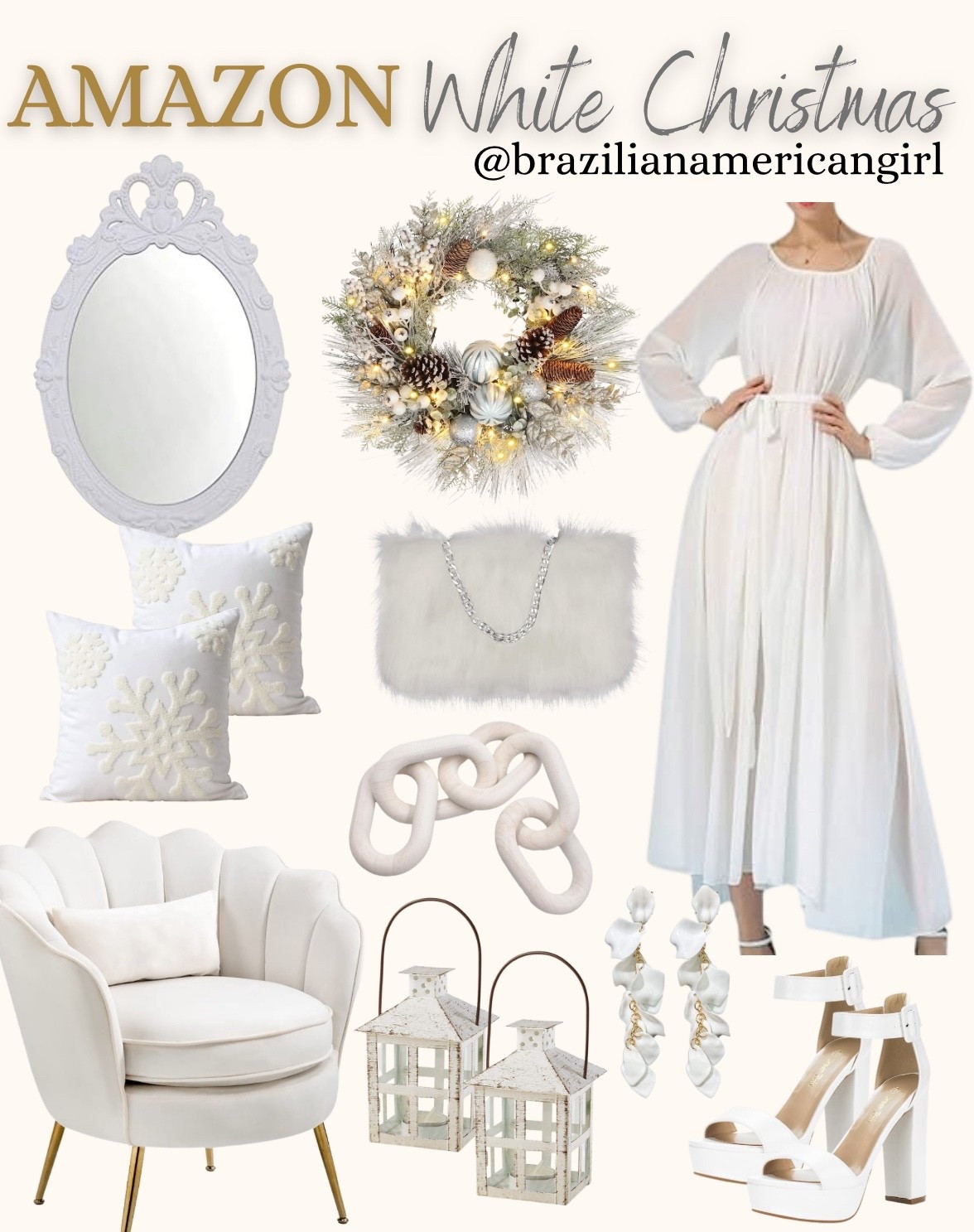 Amazon White Christmas Favorites
#LTKSeasonal #LTKHome #LTKHoliday