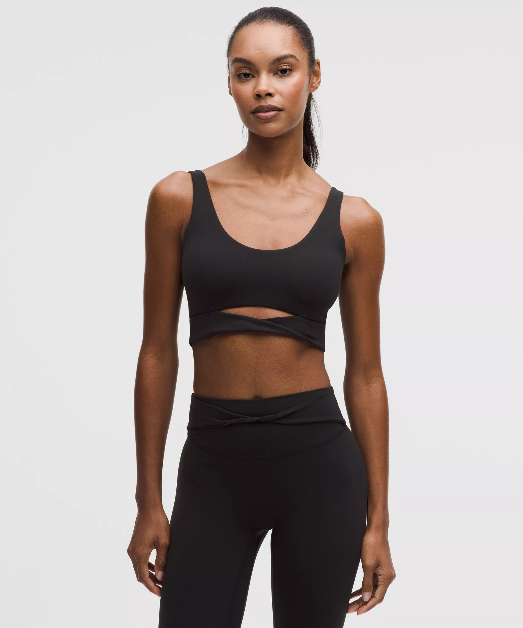 Nulu Twist-Front Scoop-Neck Bra Light Support, B/C Cup$58 USD | Lululemon (US)