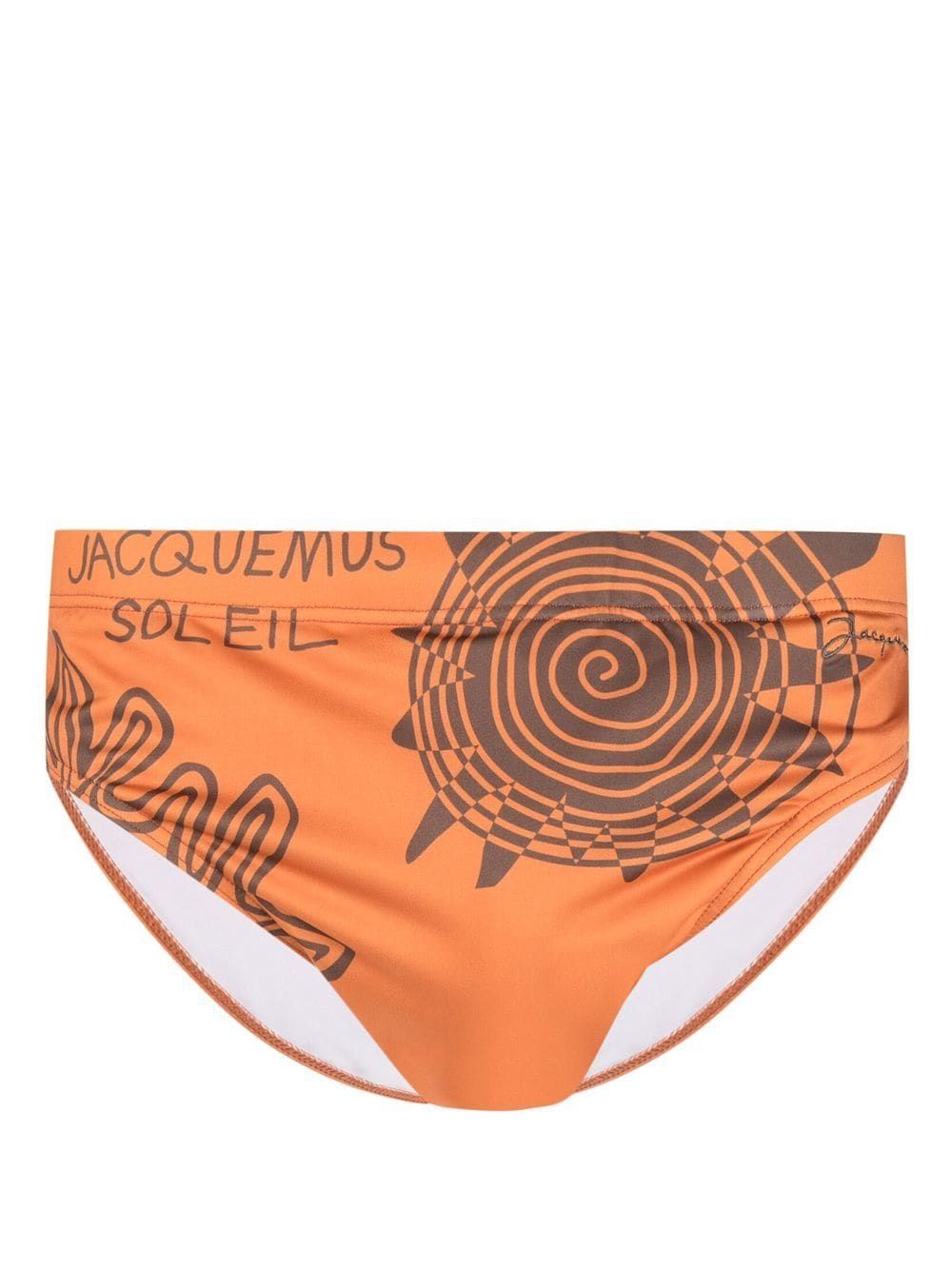 Jacquemus solar-print Swim Briefs - Farfetch | Farfetch Global