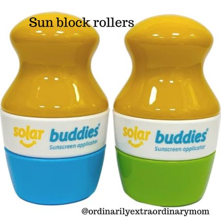 Sun block rollers