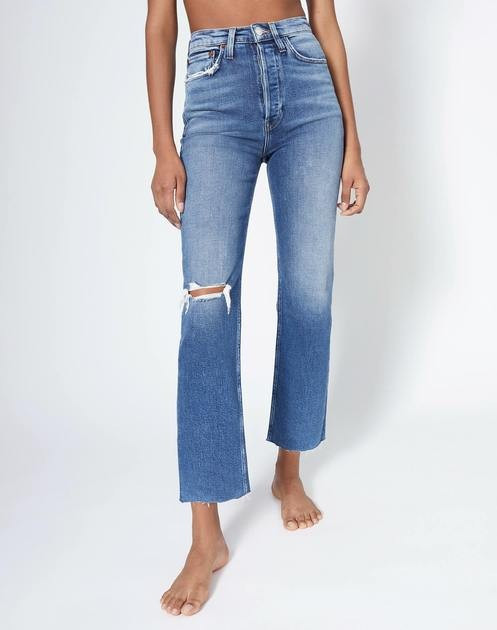 Comfort Stretch Ultra High Rise Stove Pipe | RE/DONE