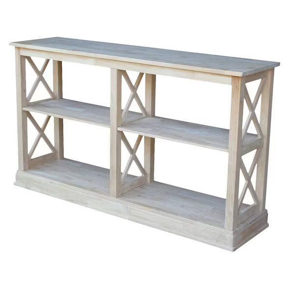 Hampton Sofa Server Table with Shelves - International Concepts | Target