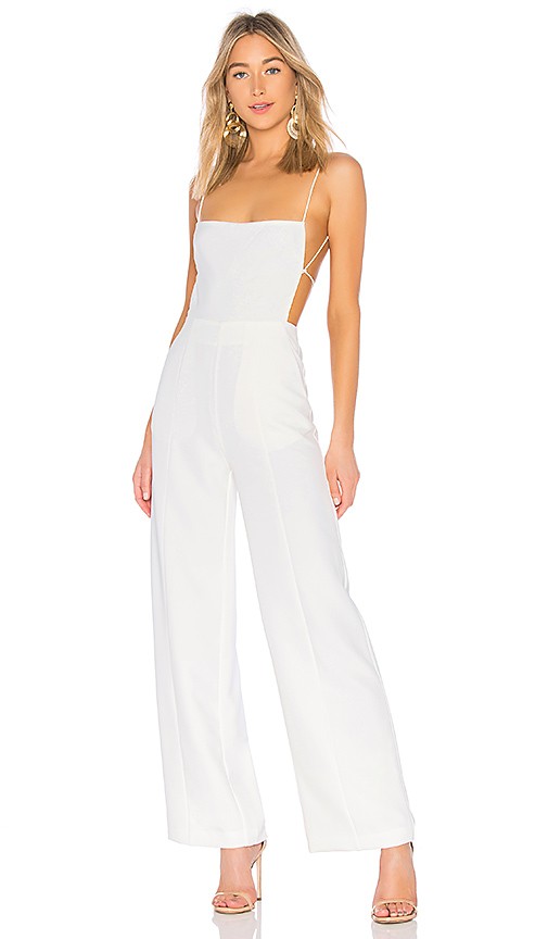 Prosecco Jumpsuit in Ivory | Revolve Clothing (Global)