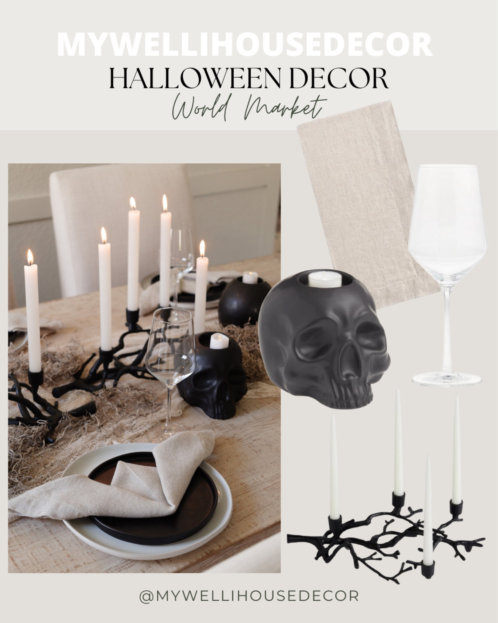 World Market Halloween: Halloween dinner party essentials, Halloween decor, Halloween ideas

#LTKHalloween #LTKunder50 #LTKSeasonal