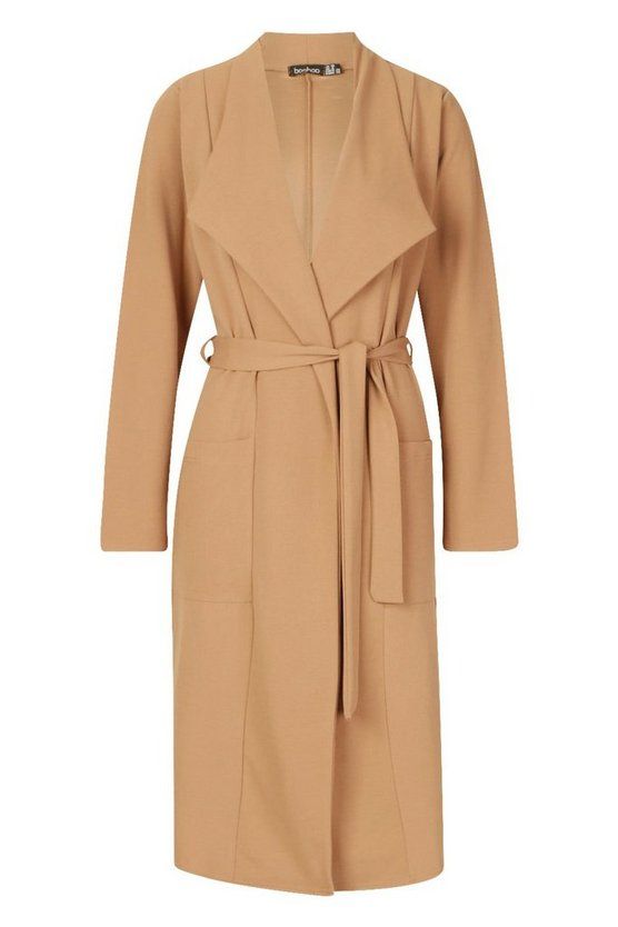 Utility Pocket Belted Duster | Boohoo.com (US & CA)