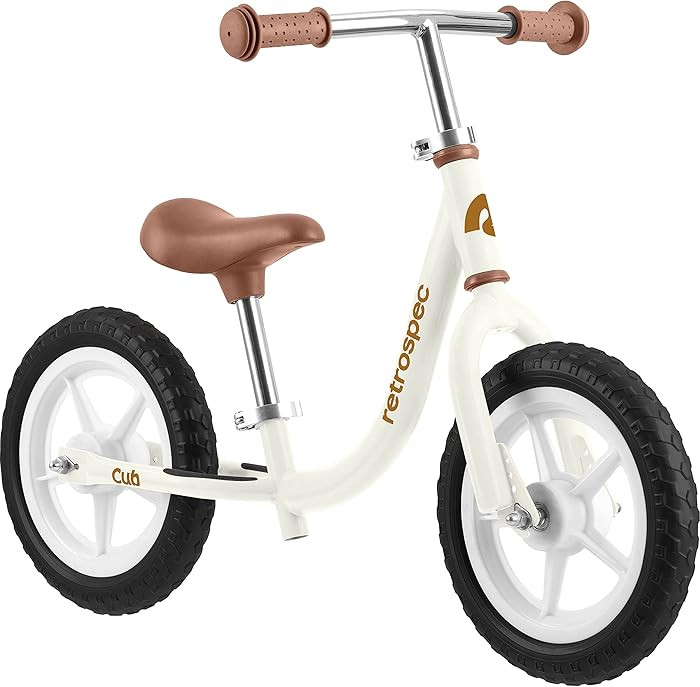Retrospec Cub Toddler Balance Bike for Ages 18 Months - 3 Years - 12in No-Pedal Beginner Bicycle ... | Amazon (US)