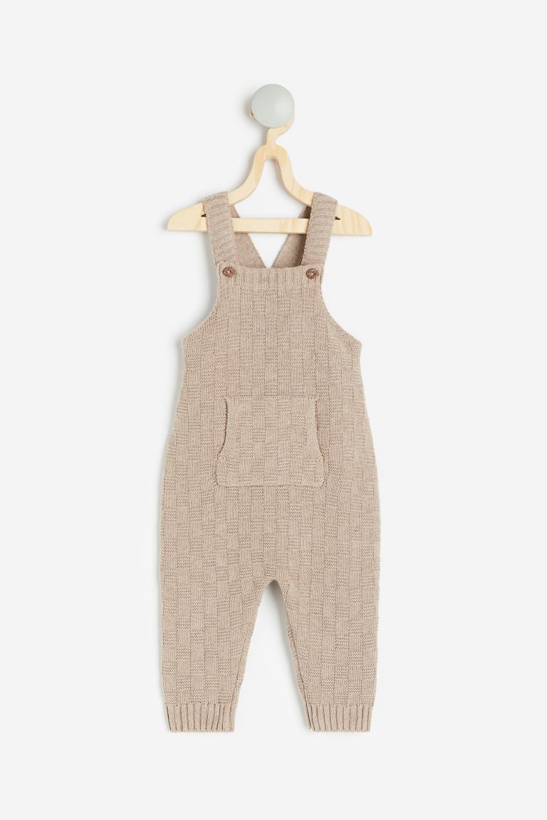 Textured-knit Cotton Overalls | H&M (US + CA)