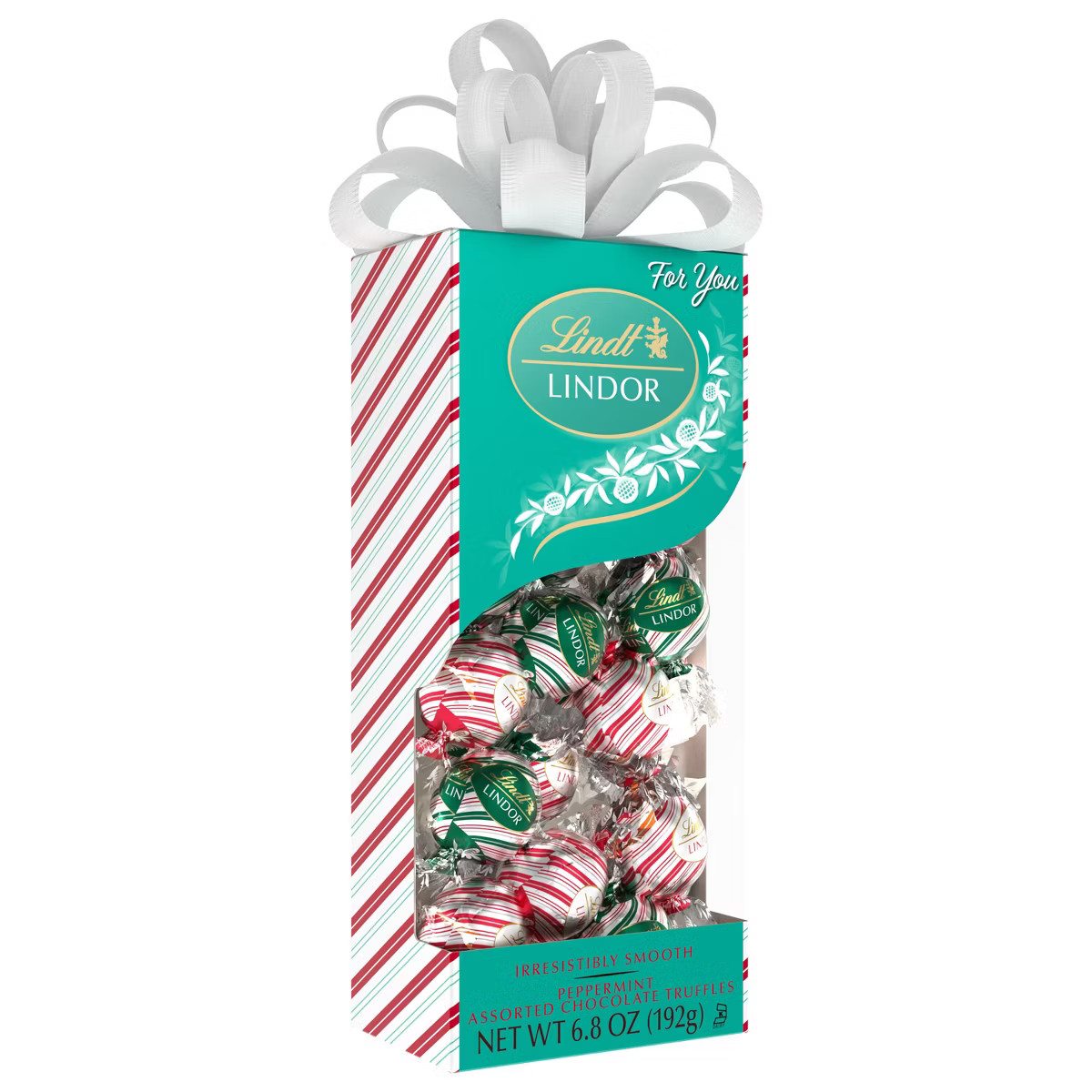 Lindt LINDOR Christmas Tradition Box Peppermint Assorted Chocolate - 6.8oz | Target
