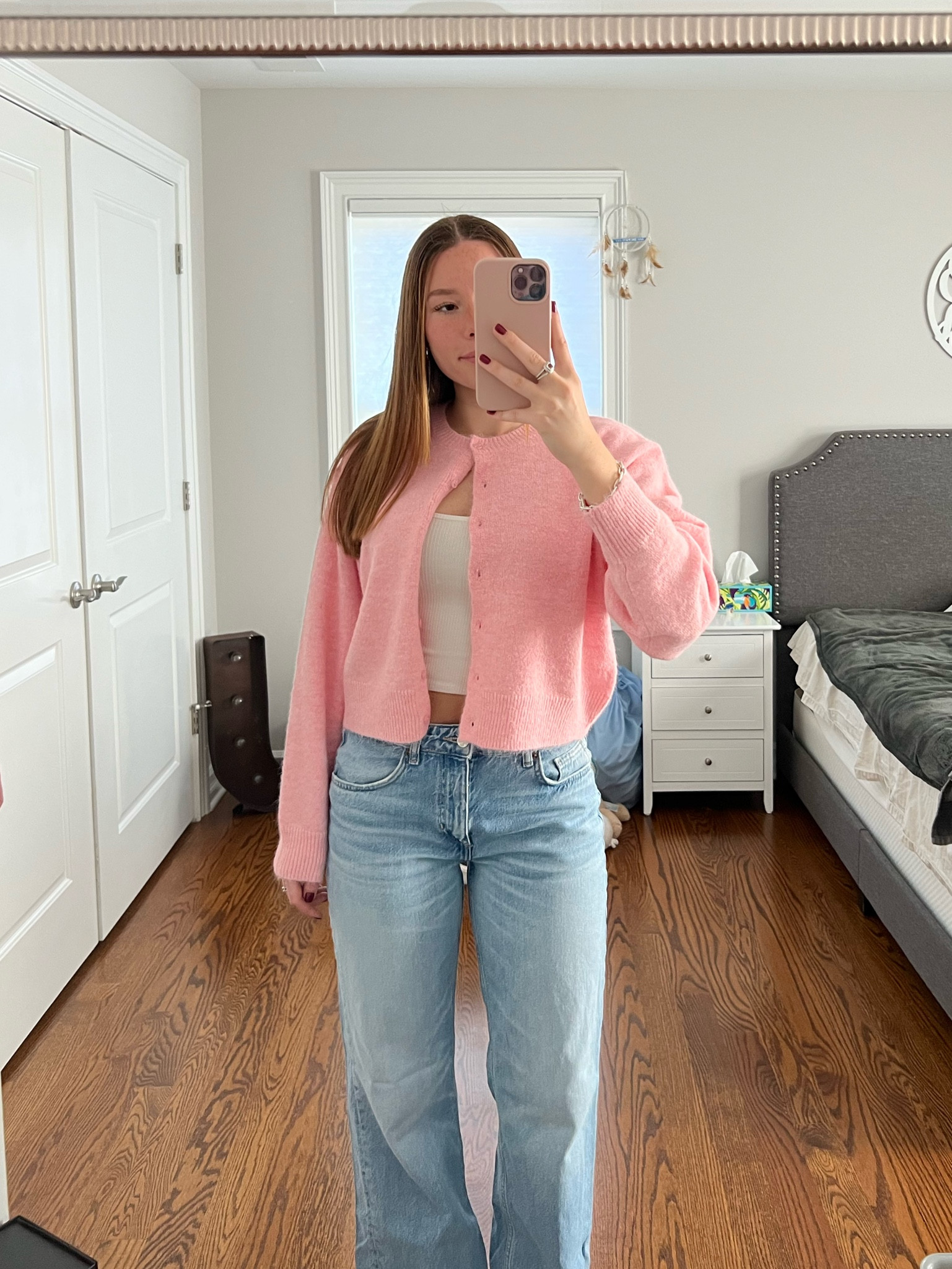 ootd 💖💕🌸🎀 (sweater in photo is from White Fox Boutique but a similar one is linked!)

#LTKFindsUnder100 #LTKBeauty #LTKStyleTip