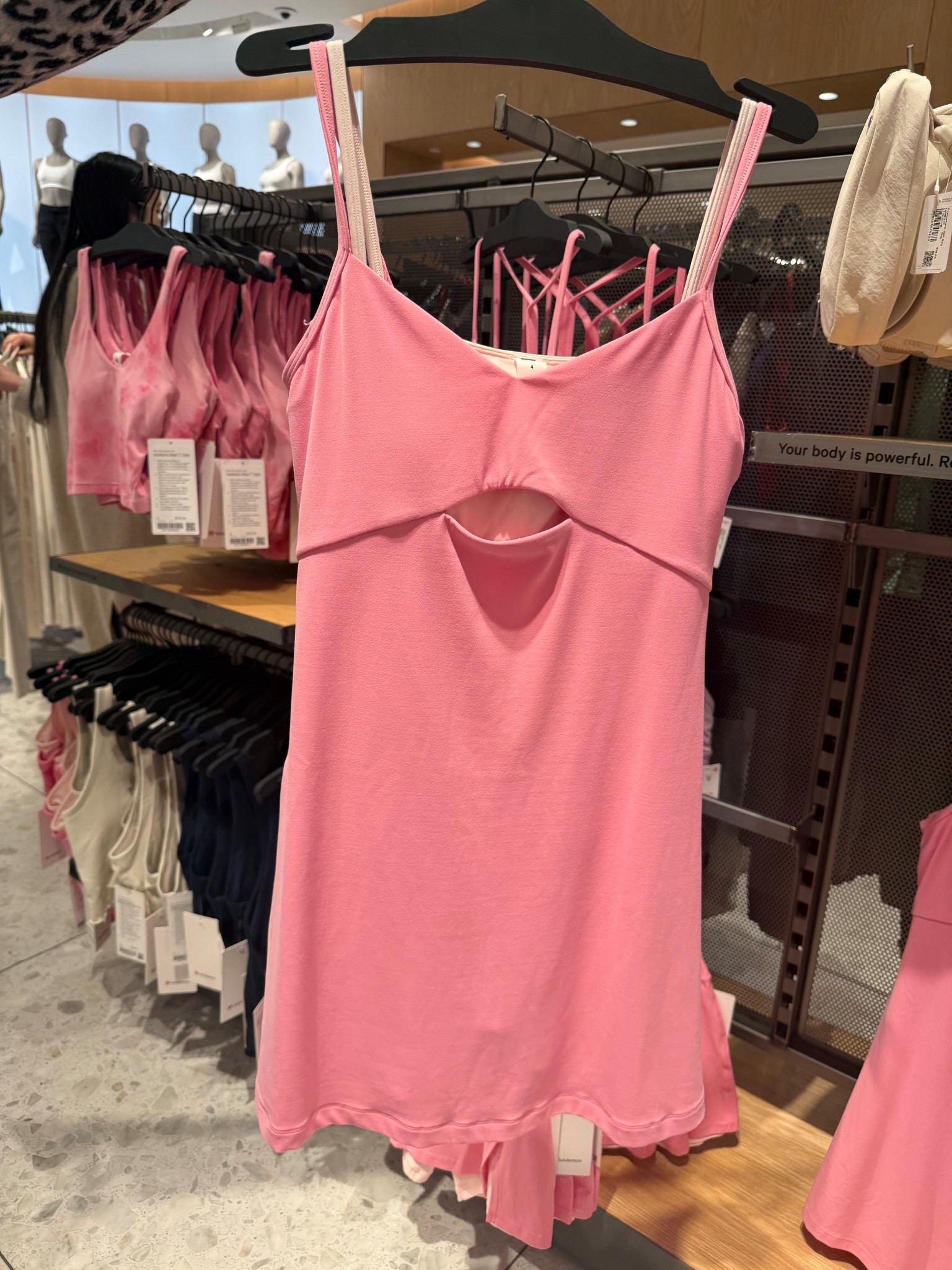 How cute is this activewear dress I just found!! Love the color and cutout 

#LTKPetite #LTKfitnessgoals #LTKActive