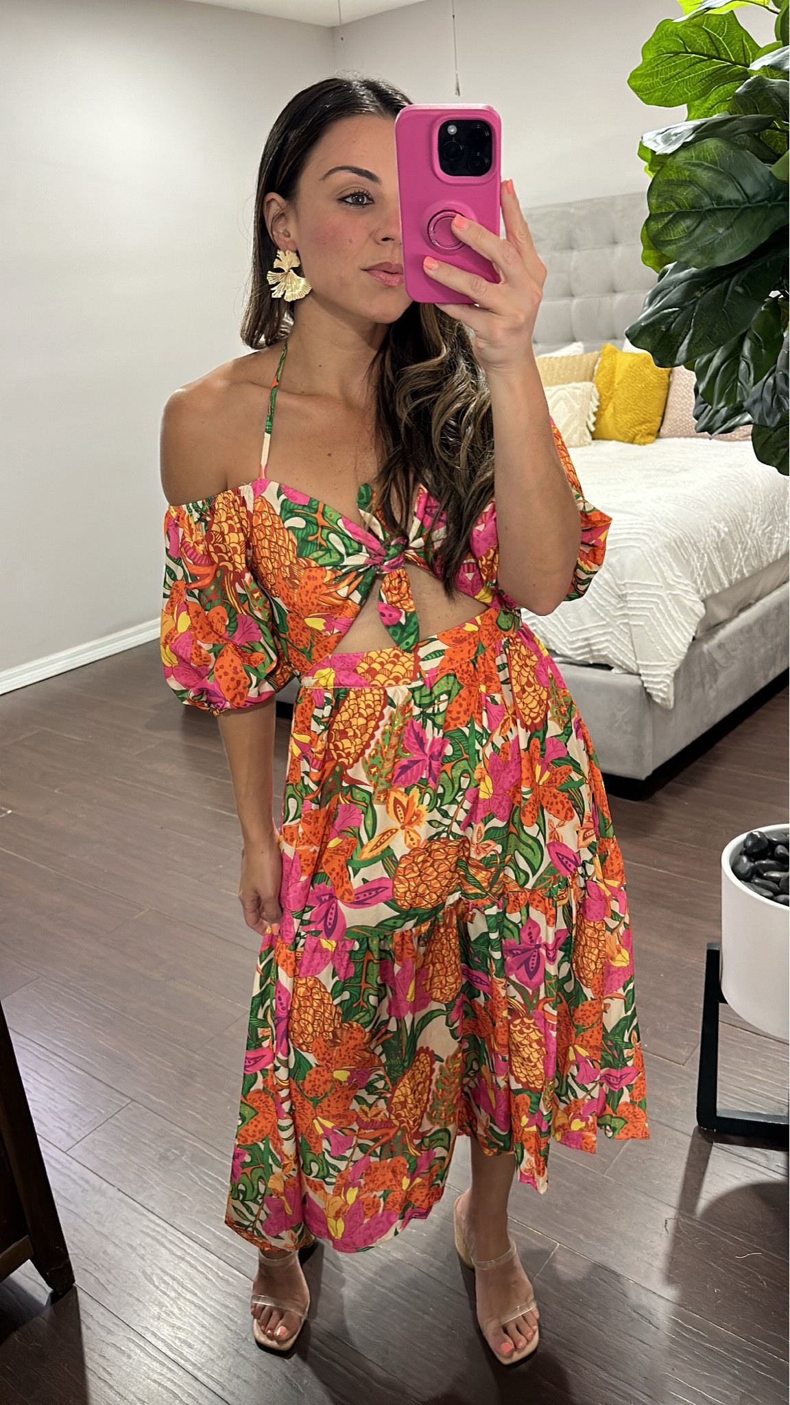 Tropical dress
Vacation dress
Vacation outfit 
Shein 
Summer

#LTKFind #LTKunder50 #LTKwedding