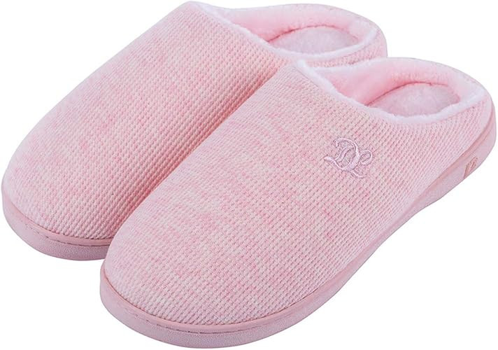 DL Womens Memory Foam Slippers, Cozy Slip on House Slippers for Women Indoor Outdoor, Comfy Women... | Amazon (US)
