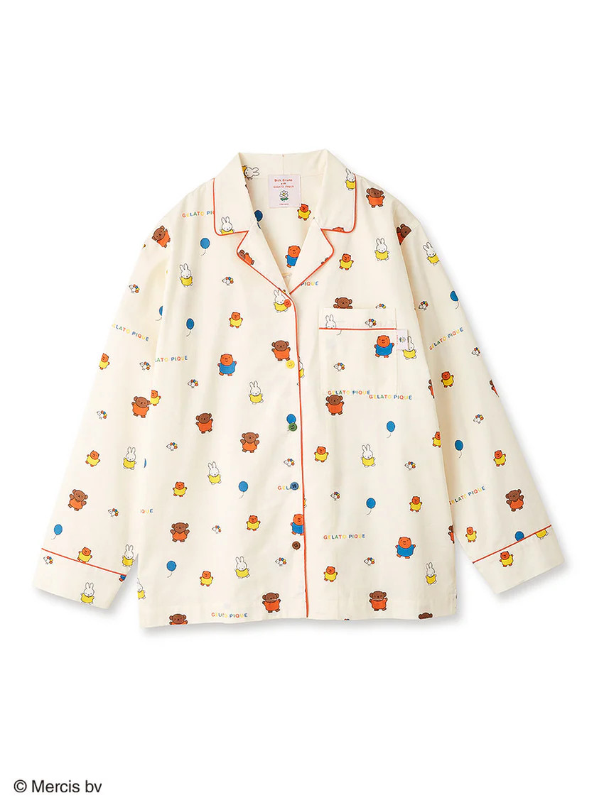 [Dick Bruna] Patterned Flannel Shirt | Gelato Pique