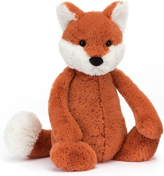 Jellycat Bashful Fox Cub Stuffed Animal, Medium 12 inches - Woodland Plush Toy - Classic Children... | Amazon (US)
