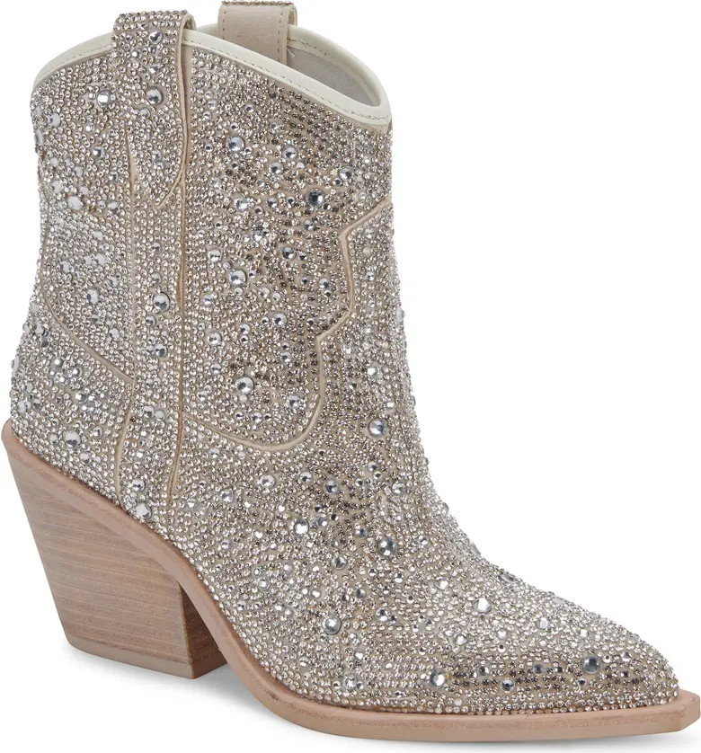 Nashe Rhinestone Pointed Toe Western Boot (Women) | Nordstrom