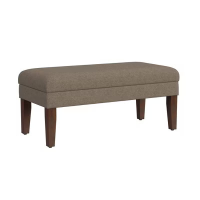 HomePop Decorative Storage Bench Brown | Target