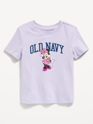Old Navy x Disney© Minnie Mouse Logo-Graphic T-Shirt for Toddler Girls | Old Navy (US)