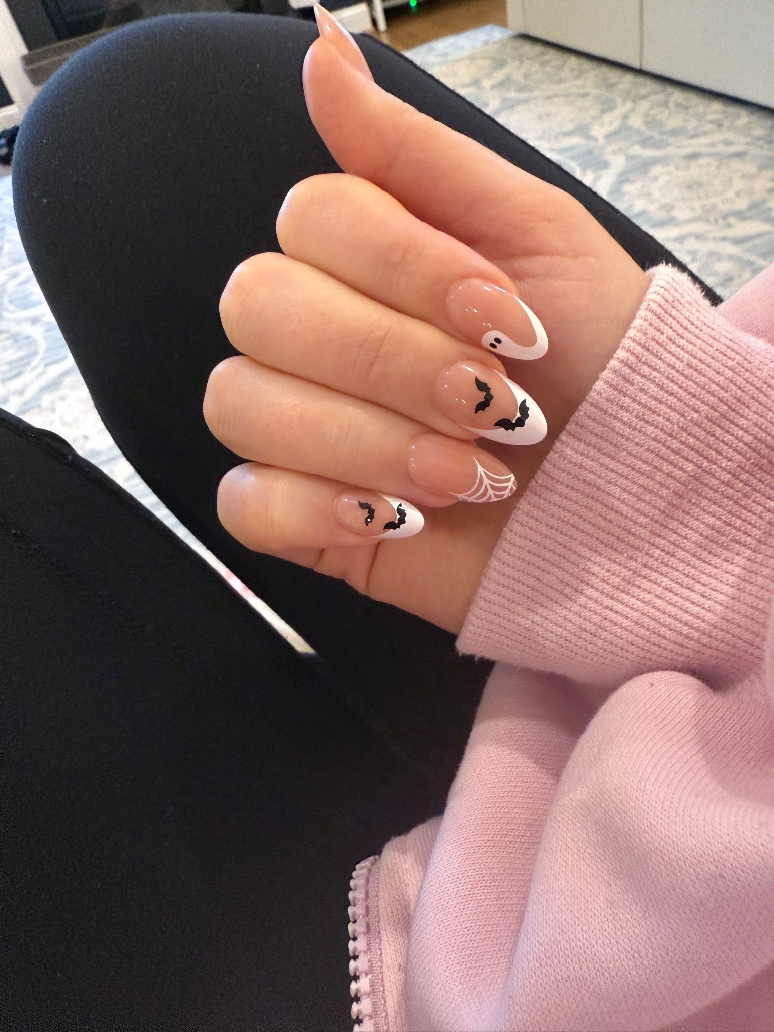 It’s almost spooky nails season! These lasted so long last year! Halloween press on nails in neutral with cute ghosts and bats 🦇 💅 
I’m definitely buying from this brand again because it’s so affordable, they looked natural, and @Walmart shipping was eassssy!

#LTKSeasonal #LTKSaleAlert #LTKBeauty