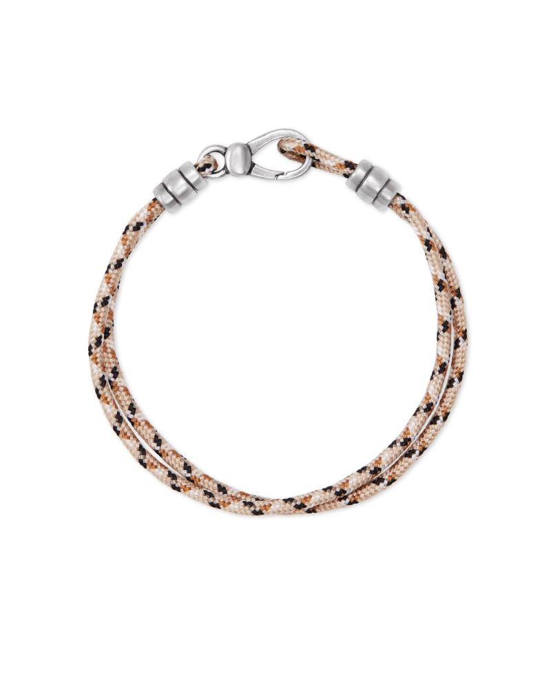 Kenneth Oxidized Sterling Silver Corded Bracelet in Neutral | Kendra Scott