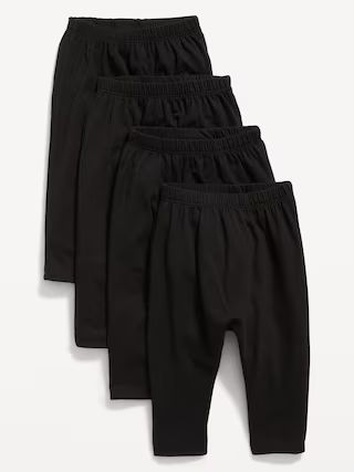 Unisex 4-Pack U-Shaped Jersey Pants for Baby | Old Navy (US)