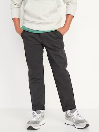 OGC Chino Built-In Flex Taper Pants for Boys | Old Navy (US)
